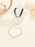 Buy SHEIN Faux Pearl Decor Thigh Chain in Pakistan