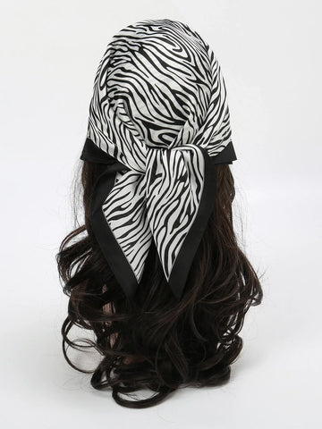 Buy SHEIN Zebra Striped Print Bandana in Pakistan