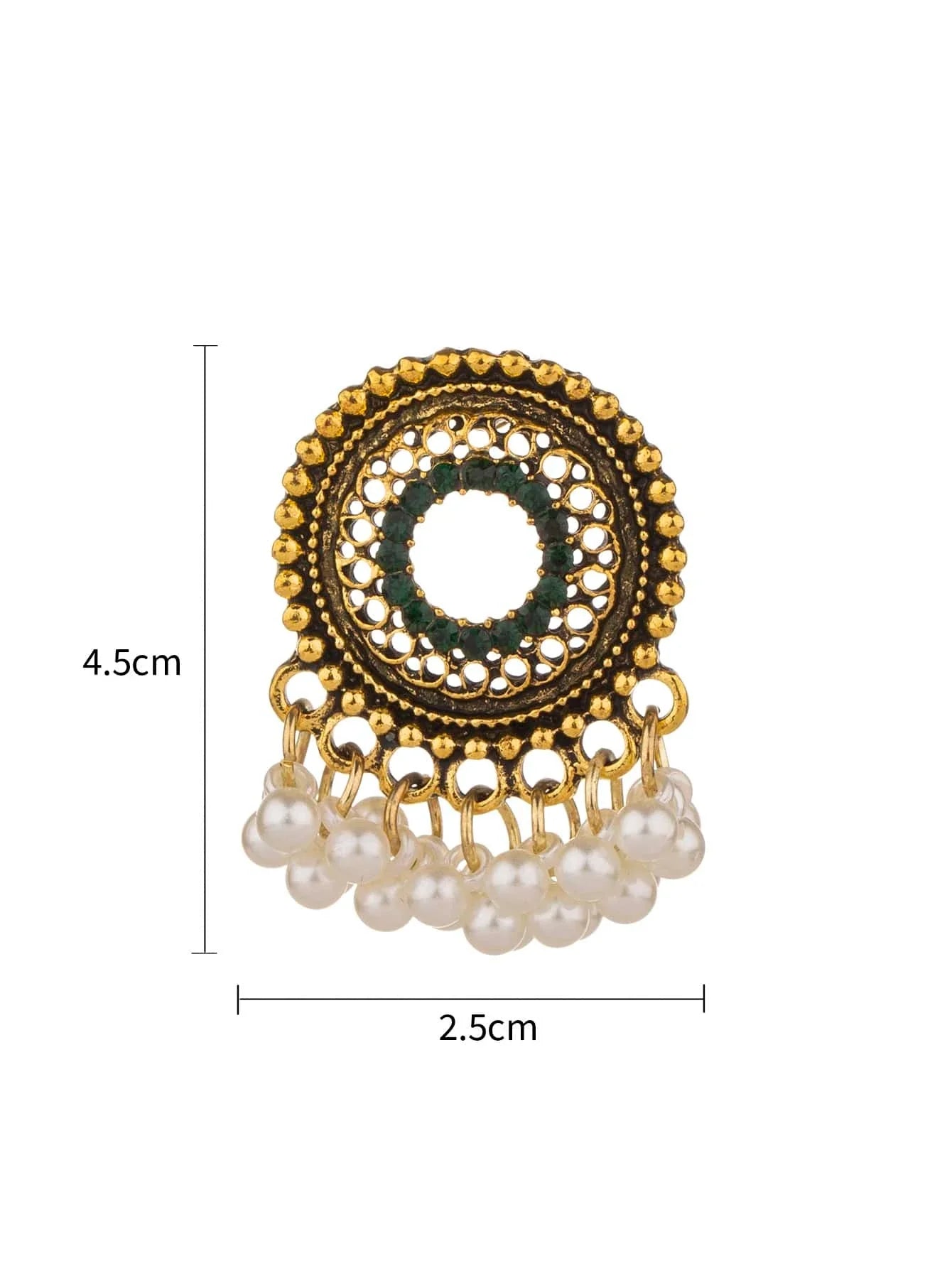 Buy SHEIN Faux Pearl Tassel Drop Earrings in Pakistan