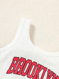 Buy SHEIN Baby Letter Graphic Tank Top & Sweatpants in Pakistan