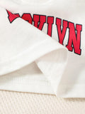 Buy SHEIN Baby Letter Graphic Tank Top & Sweatpants in Pakistan