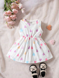Buy SHEIN Baby Heart Print Dress in Pakistan