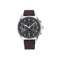 Buy Tommy Hilfiger Ashton Grey Dial Brown Leather Strap Watch for Men - 1791729 in Pakistan