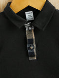 Buy SHEIN Baby Boy Plaid Polo Shirt & Shorts in Pakistan