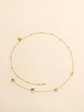 Buy SHEIN 1pc Fashionable Butterfly Charm Back Necklace For Women For Daily Decoration in Pakistan