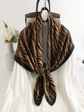 Buy SHEIN 1pc Women Zebra Pattern Fashionable Bandana For Daily Decoration in Pakistan