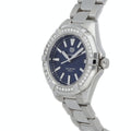Buy Tag Heuer Aquaracer 35mm Blue Diamonds Dial Silver Steel Strap Watch for Women - WAY131N.BA0748 in Pakistan