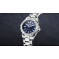 Buy Tag Heuer Aquaracer 35mm Blue Diamonds Dial Silver Steel Strap Watch for Women - WAY131N.BA0748 in Pakistan