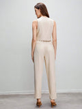 Buy SHEIN BIZwear Button Front Vest Blazer & Pants in Pakistan