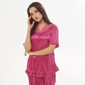 Buy Sajiero Patiala Silk Pajama Suit in Pakistan