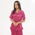 Buy Sajiero Patiala Silk Pajama Suit in Pakistan
