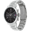 Buy Tommy Hilfiger Mens Quartz Stainless Steel Black Dial 44mm Watch - 1710407 in Pakistan