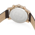 Buy Tommy Hilfiger Mens Quartz Leather Strap Brown Dial 44mm Watch - 1710400 in Pakistan