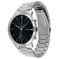 Buy Tommy Hilfiger Mens Quartz Stainless Steel Black Dial 44mm Watch - 1710407 in Pakistan