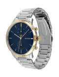 Buy Tommy Hilfiger Mens Quartz Stainless Steel Blue Dial 44mm Watch - 1710408 in Pakistan