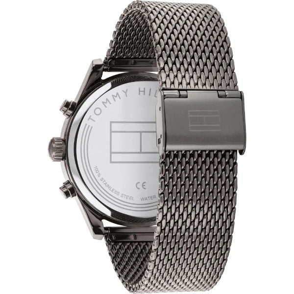 Buy Tommy Hilfiger Mens Quartz Stainless Steel Grey Dial 44mm Watch - 1710421 in Pakistan
