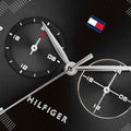 Buy Tommy Hilfiger Grey Dial Black Leather Strap Watch for Men - 1710424 in Pakistan