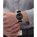 Buy Tommy Hilfiger Grey Dial Black Leather Strap Watch for Men - 1710424 in Pakistan