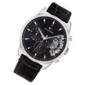 Buy Tommy Hilfiger Mens Quartz Leather Strap Black Dial 44mm Watch - 1710449 in Pakistan