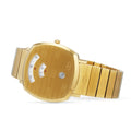 Buy Gucci Grip Gold Dial Gold Stainless Steel Strap Watch for Men - YA157409 in Pakistan