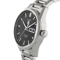 Buy Tag Heuer Carrera Calibre 5 Black Dial Silver Steel Strap Watch for Men - WAR201A.BA0723 in Pakistan