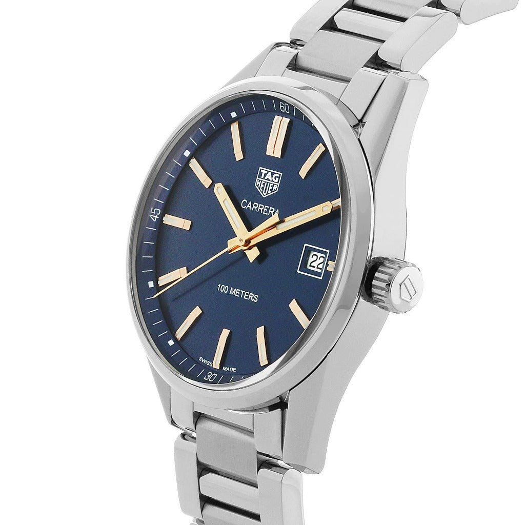 Buy Tag Heuer Carrera Blue Dial Silver Steel Strap Watch for Women - WAR1112.BA0601 in Pakistan