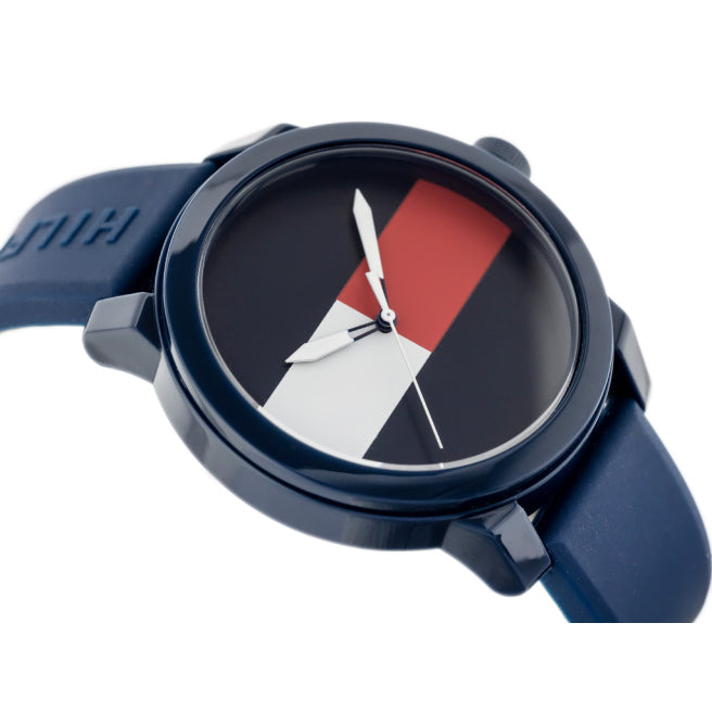 Buy Tommy Hilfiger Blue Dial Blue Rubber Strap Watch for Men  - 1791322 in Pakistan