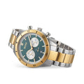 Buy Hugo Boss Mens Chronograph Quartz Stainless Steel Green Dial 44mm Watch - 1513872 in Pakistan