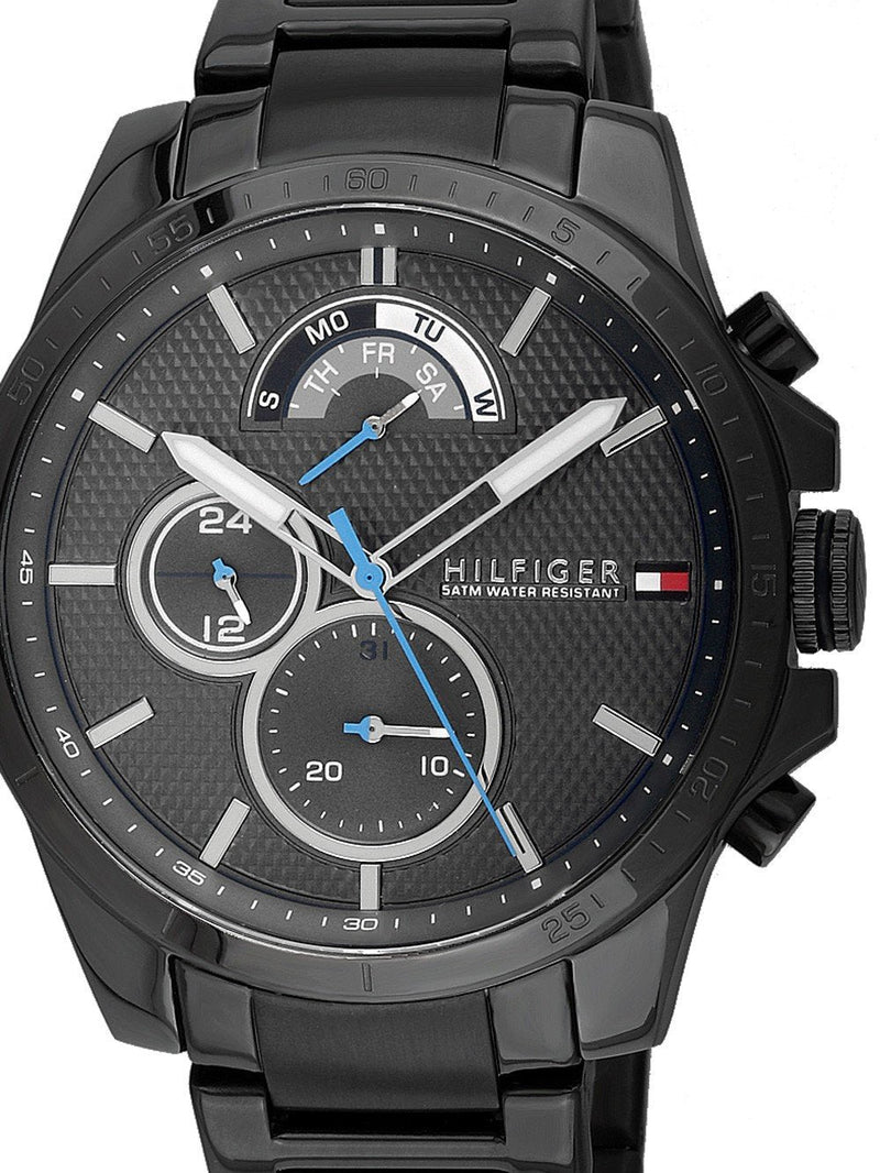 Buy Tommy Hilfiger Mens Quartz Stainless Steel Grey Dial 46mm Watch - 1791347 in Pakistan