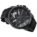 Buy Tommy Hilfiger Mens Quartz Black Silicone Strap Black Dial 46mm Watch - 1791352 in Pakistan