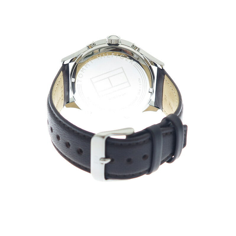 Buy Tommy Hilfiger Emerson Grey Dial Brown Leather Strap Watch for Men - 1791385 in Pakistan