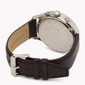Buy Tommy Hilfiger Emerson Grey Dial Brown Leather Strap Watch for Men - 1791385 in Pakistan