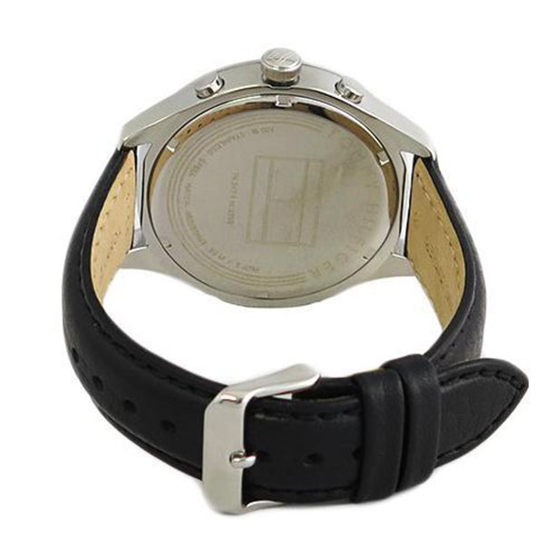 Buy Tommy Hilfiger Mens Quartz Leather Strap Blue Dial 44mm Watch - 1791468 in Pakistan