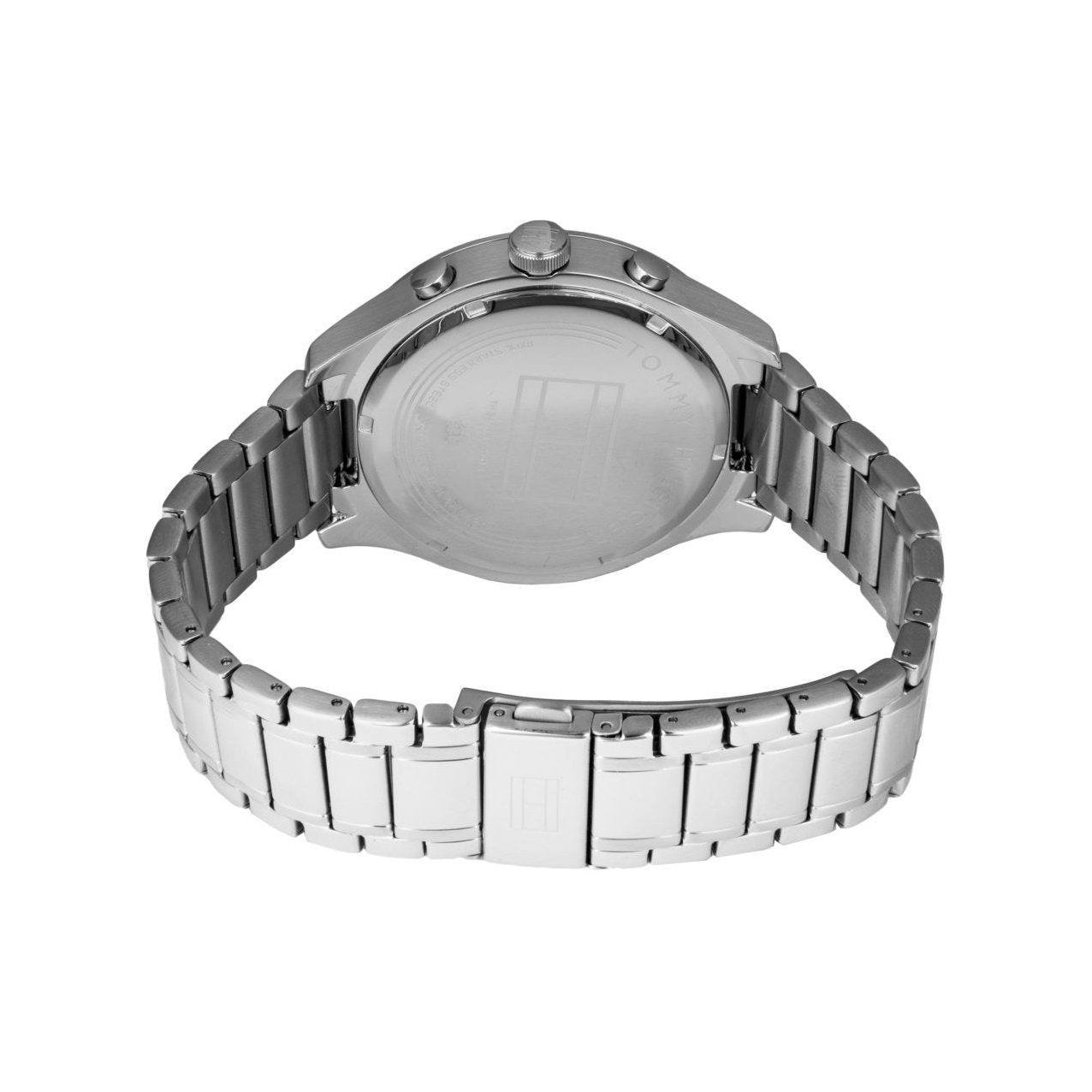 Buy Tommy Hilfiger Mens Quartz Stainless Steel Black Dial 44mm Watch - 1791469 in Pakistan