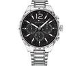 Buy Tommy Hilfiger Mens Quartz Stainless Steel Black Dial 44mm Watch - 1791469 in Pakistan