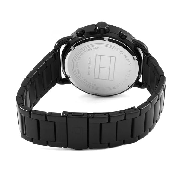 Buy Tommy Hilfiger Mens Quartz Analog Stainless Steel Black Dial 44mm Watch - 1791529 in Pakistan