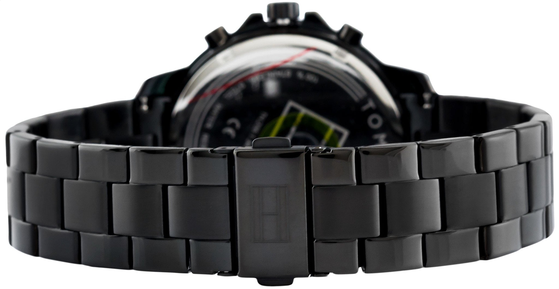 Buy Tommy Hilfiger Mens Quartz Analog Stainless Steel Black Dial 44mm Watch - 1791529 in Pakistan