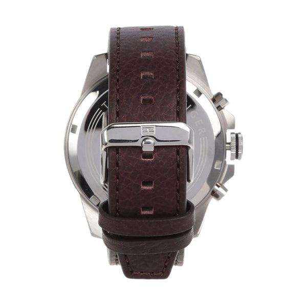 Buy Tommy Hilfiger Mens Quartz Leather Strap Grey Dial 48mm Watch - 1791562 in Pakistan