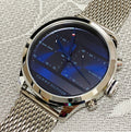 Buy Tommy Hilfiger Mens Quartz Stainless Steel Blue Dial 44mm Watch - 1791596 in Pakistan