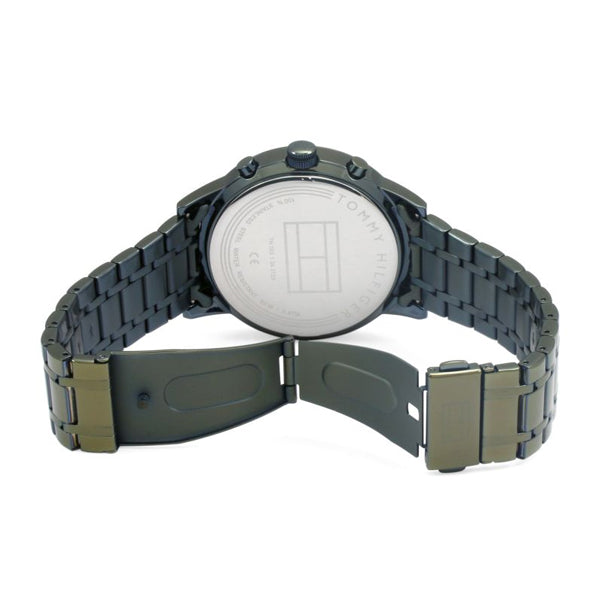 Buy Tommy Hilfiger Mens Quartz Stainless Steel Black Dial 44mm Watch - 1791634 in Pakistan