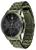Buy Tommy Hilfiger Mens Quartz Stainless Steel Black Dial 44mm Watch - 1791634 in Pakistan
