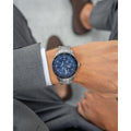 Buy Tommy Hilfiger Mens Analogue Quartz Stainless Steel Blue Dial 44mm Watch - 1791640 in Pakistan