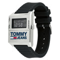 Buy Tommy Hilfiger Mens Digital Silicone Strap Black Dial 32mm Watch - 1791672 in Pakistan