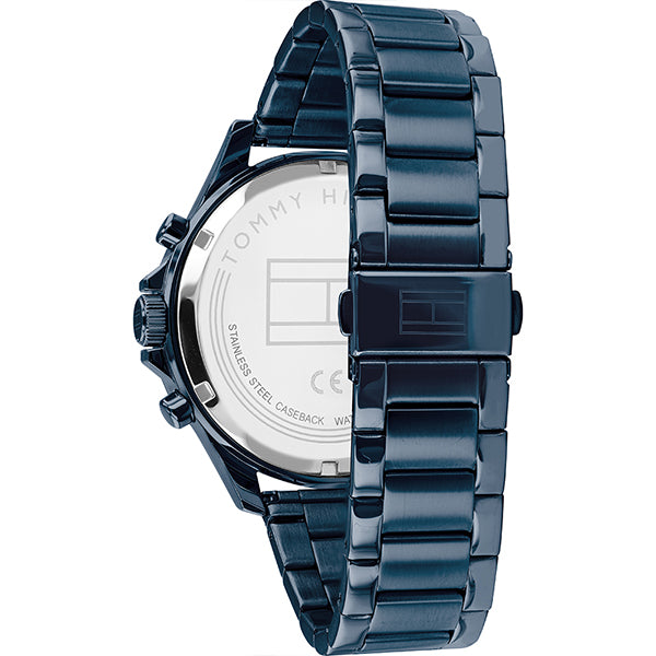 Buy Tommy Hilfiger Mens Quartz Stainless Steel Blue Dial 46mm Watch - 1791720 in Pakistan