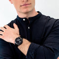 Buy Tommy Hilfiger Mens Quartz Black Stainless Steel Black Dial 44mm Watch - 1791738 in Pakistan
