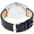 Buy Tommy Hilfiger Mens Quartz Black Leather Strap Black Dial 44mm Watch - 1791740 in Pakistan