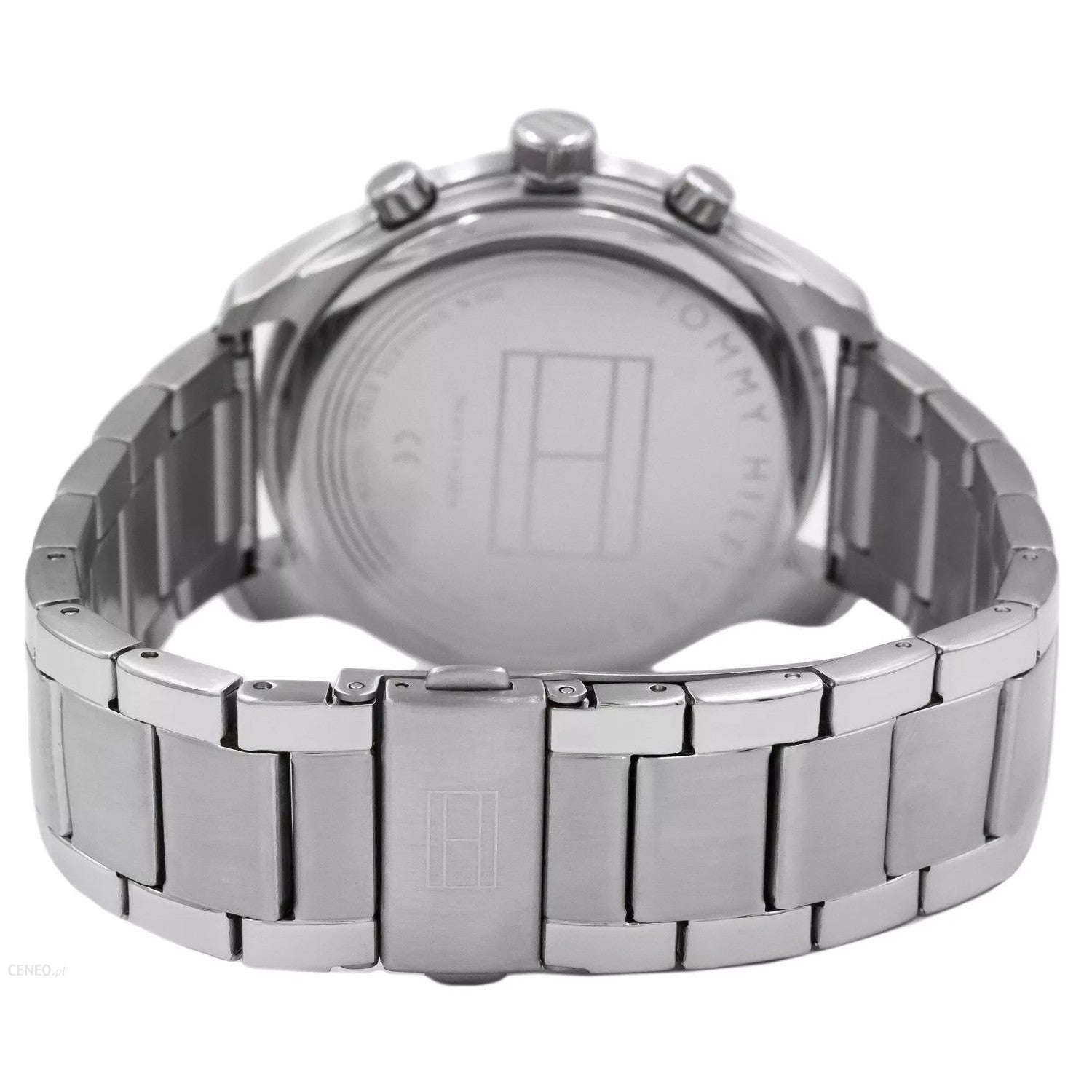 Buy Tommy Hilfiger Mens Quartz Stainless Steel Black Dial 44mm Watch - 1791784 in Pakistan