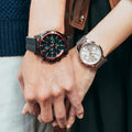 Buy Tommy Hilfiger Mens Quartz Silicone Strap Black Dial 45mm Watch - 1791793 in Pakistan