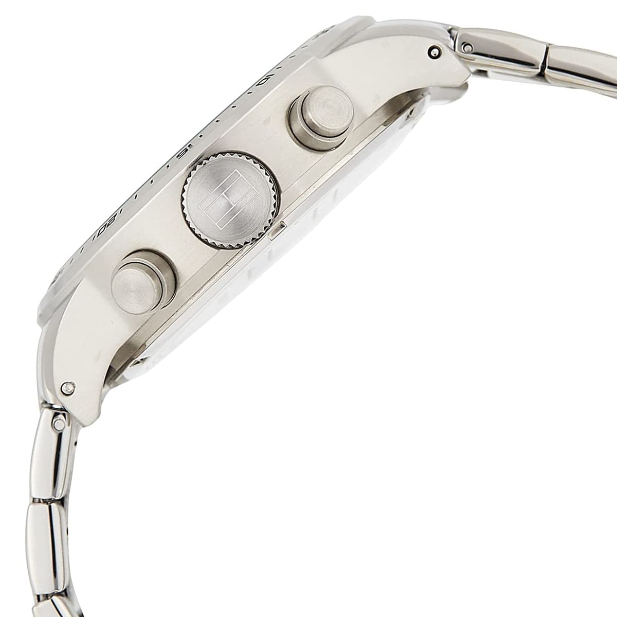 Buy Tommy Hilfiger Mens Quartz Stainless Steel Black Dial 46mm Watch - 1791805 in Pakistan