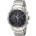 Buy Tommy Hilfiger Mens Quartz Stainless Steel Black Dial 46mm Watch - 1791805 in Pakistan